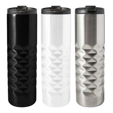 Thermobecher &#039;Diamond&#039; aus Edelstahl Schwarz | ohne Werbeanbringung | Nicht verfügbar | Nicht verfügbar