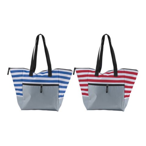 Strandtasche 'Maritim' aus Polyester Rot | ohne Werbeanbringung | Nicht verfügbar | Nicht verfügbar