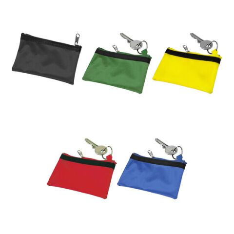 Schlüsseletui &#039;Edition&#039; aus Nylon Grün | ohne Werbeanbringung | Nicht verfügbar | Nicht verfügbar