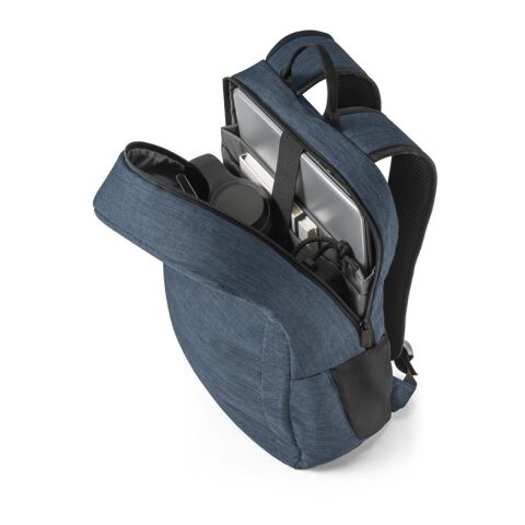 BUSINESS. Laptop-Rucksack aus 300D recyceltes Polyester Blau | ohne Werbeanbringung | Nicht verfügbar | Nicht verfügbar | Nicht verfügbar
