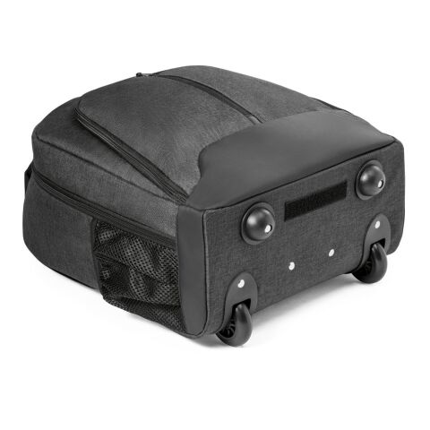 EINDHOVEN. Trolley-Rucksack für Laptop 15.6'' aus 600D Polyester Dunkelgrau | ohne Werbeanbringung | Nicht verfügbar | Nicht verfügbar | Nicht verfügbar