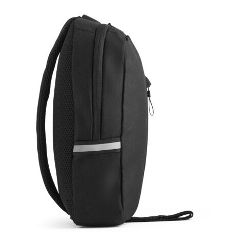 DELFOS. Rucksack mit einem Schultergurt schwarz | ohne Werbeanbringung | Nicht verfügbar | Nicht verfügbar | Nicht verfügbar