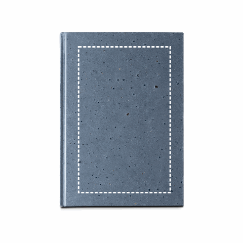 COFFEEPAD RIGID. Notizbuch A5 mit Hardcover aus Kaffeeschalenverwertung (65%) Blau | ohne Werbeanbringung | Nicht verfügbar | Nicht verfügbar | Nicht verfügbar