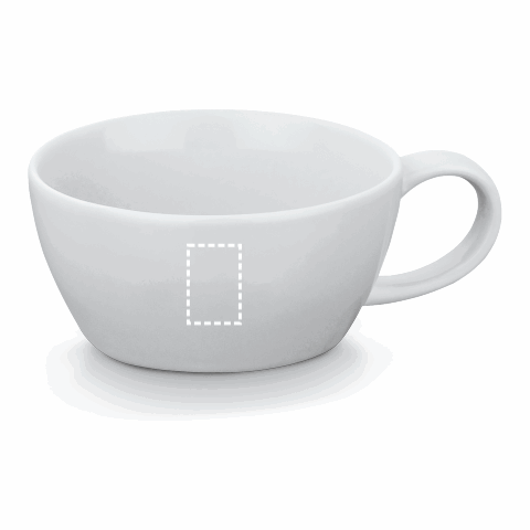 COLE. Teeset aus Porzellan 2 in 1 Weiß | ohne Werbeanbringung | Nicht verfügbar | Nicht verfügbar | Nicht verfügbar