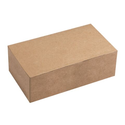 SHINO. Frischhaltebox (800 mL) aus Edelstahl und Deckel aus Bambus Beige | ohne Werbeanbringung