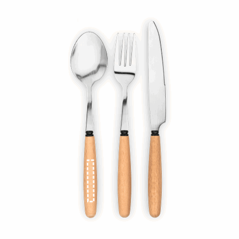 BOULUD. 3-teiliges Set aus Akazienholz Natur | ohne Werbeanbringung | Nicht verfügbar | Nicht verfügbar | Nicht verfügbar