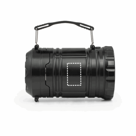 OLYMPOS. 2-in-1-Laterne aus ABS und PS schwarz | ohne Werbeanbringung | Nicht verfügbar | Nicht verfügbar | Nicht verfügbar