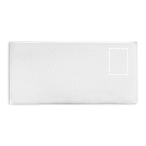 BARDEM L. Badehandtuch (500g/m²) aus Baumwolle (82%) und recycelter Baumwolle (18%) weiss | ohne Werbeanbringung | Nicht verfügbar | Nicht verfügbar | Nicht verfügbar