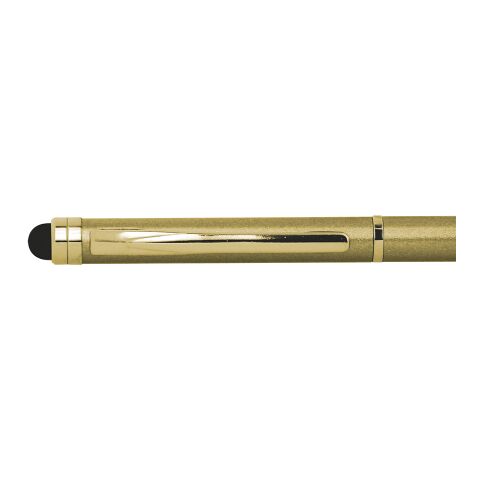 Sleek Stylus Executive Kugelschreiber gold | 1-farbiger Siebdruck | Kappe-gegenüber vom Clip | 10.00 mm x 24.00 mm