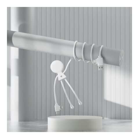 2089 | Xoopar Mr. Bio Long Power Delivery Cable with data transfer Weiss | ohne Werbeanbringung | Nicht verfügbar | Nicht verfügbar | Nicht verfügbar