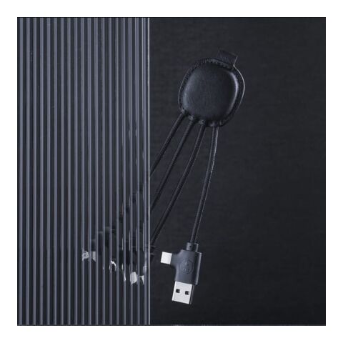 4000 | Xoopar Iné Smart Charging cable with NFC Schwarz