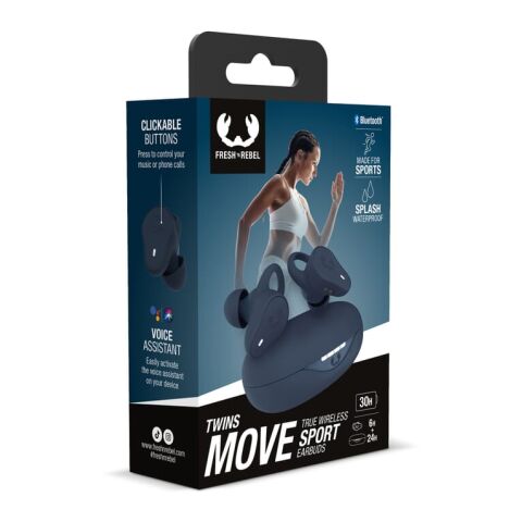 3TW1600 | Fresh &#039;n Rebel True Wirel. Sport-Kopfhörer Dunkelblau | ohne Werbeanbringung | Nicht verfügbar | Nicht verfügbar