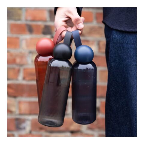 Sagaform Ture Wasserflasche 600 ml Schwarz-Schwarz | ohne Werbeanbringung | Nicht verfügbar | Nicht verfügbar