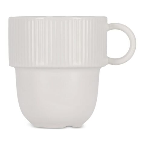Sagaform Inka Becher mit Ohr 270ml Weiss | ohne Werbeanbringung | Nicht verfügbar | Nicht verfügbar