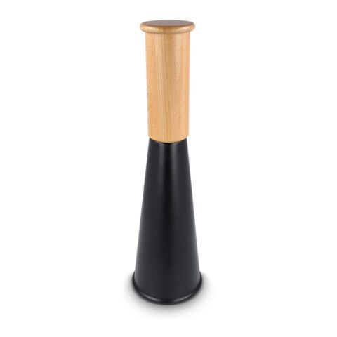 Sagaform "Gurken" Salz- oder Pfeffermühle groß, 32 cm Schwarz | Gravur | Mühle 1 unten | 45 mm x 190 mm