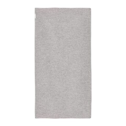 Schnelltrocknendes Handtuch R-PET 50x100cm Sublimation Weiss-Grau | ohne Werbeanbringung | Nicht verfügbar | Nicht verfügbar