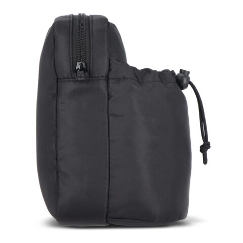 Croaabody Flaschenhalter-Tasche mit Paracord-Gurt Schwarz | Digital Transferdruck | Fach | 65 mm x 65 mm