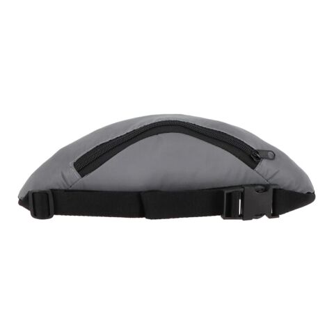 Reflektierende Zola-Hüfttasche Grau | ohne Werbeanbringung | Nicht verfügbar | Nicht verfügbar