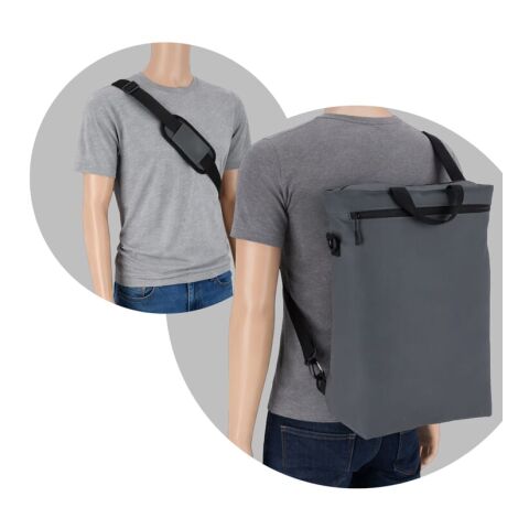 PU Kiew Laptop-Rucksack 28 x 42 x 12,5 cm Grau | ohne Werbeanbringung | Nicht verfügbar | Nicht verfügbar