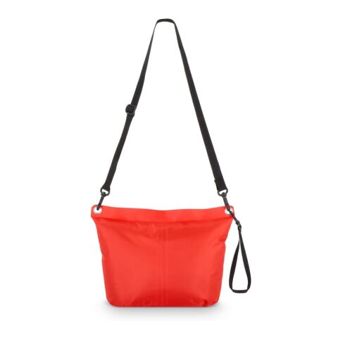 Wasserabweisende Ripstop-Umhängetasche 33 x 23 x 13 cm Rot Weiß | ohne Werbeanbringung | Nicht verfügbar | Nicht verfügbar