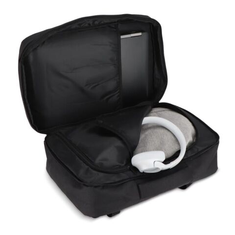 R-PET 600D Handgepäck Rucksack 22L Schwarz | ohne Werbeanbringung | Nicht verfügbar | Nicht verfügbar