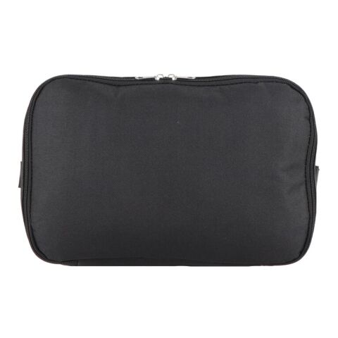 R-PET 600D Doppelfach-Kühltasche 30 x 20 x 25cm 12L Schwarz | ohne Werbeanbringung | Nicht verfügbar | Nicht verfügbar