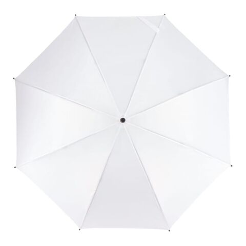 Verdure 190T Pongee 23" Winddichter Hakenschirm Auto open Weiss
