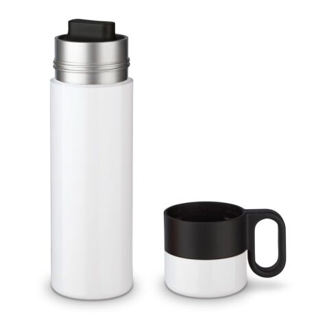 Isolierflasche mit Becher 500ml Gemischt | ohne Werbeanbringung | Nicht verfügbar | Nicht verfügbar | Nicht verfügbar