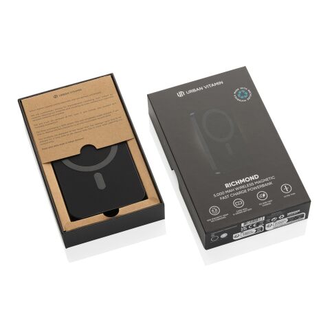 Urban Vitamin Richmond 5000mAh Powerbank aus RCS Plastik/Alu schwarz | ohne Werbeanbringung | Nicht verfügbar | Nicht verfügbar