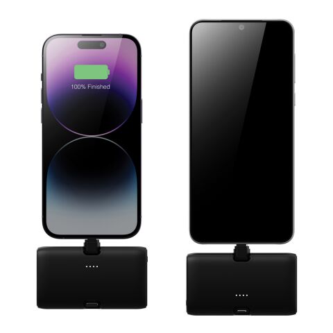 Urban Vitamin Los Angeles 20W Powerbank aus RCS rec. Plastik schwarz | ohne Werbeanbringung | Nicht verfügbar | Nicht verfügbar