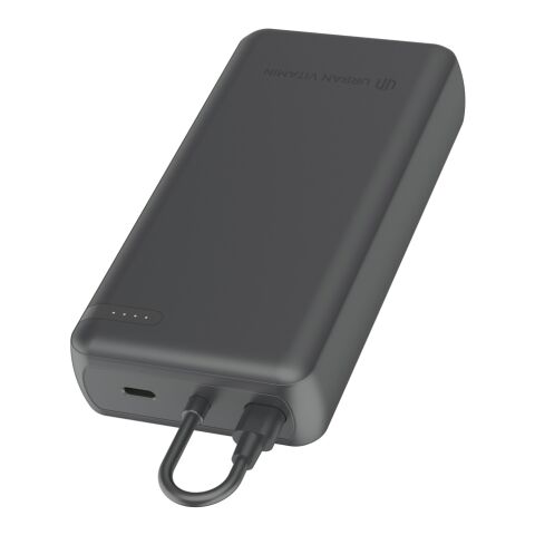 Urban Vitamin Menlo Park RCS rPlastik 20000 20W PD Powerbank schwarz | ohne Werbeanbringung | Nicht verfügbar | Nicht verfügbar