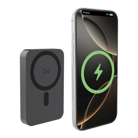 Quantum RCS Ultra-Fast 25W 10.000mAh magnetische Powerbank grau-schwarz | ohne Werbeanbringung | Nicht verfügbar | Nicht verfügbar