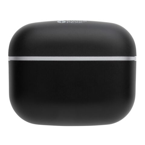 Swiss Peak TWS Ohrhörer 2.0 aus RCS recyceltem Kunststoff schwarz | ohne Werbeanbringung | Nicht verfügbar | Nicht verfügbar