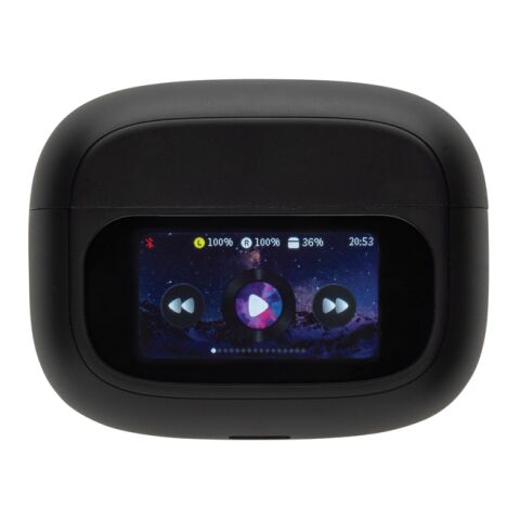 Airtune ANC-Ohrhörer aus RCS rec. ABS mit Touch-Screen schwarz | ohne Werbeanbringung | Nicht verfügbar | Nicht verfügbar