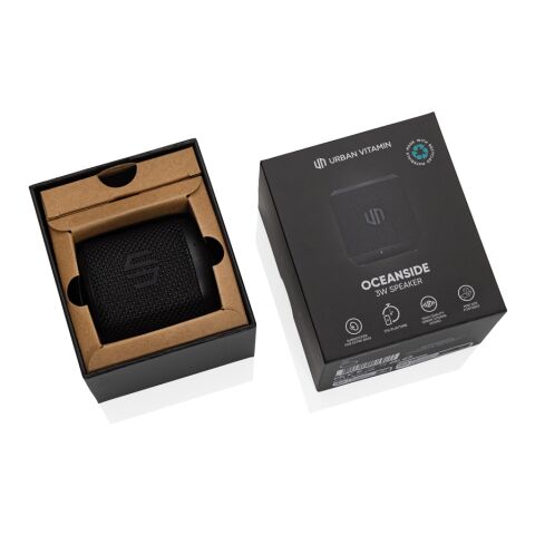 Urban Vitamin Oceanside 3W-Speaker aus RCS rec. Kunststoff schwarz | ohne Werbeanbringung | Nicht verfügbar | Nicht verfügbar
