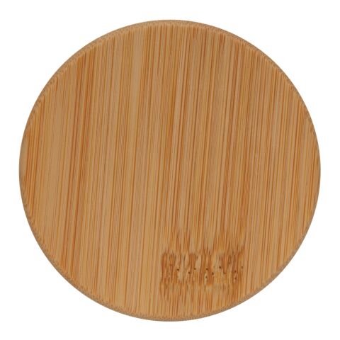 2-tlg Set Borosilikatgläser mit Bambusdeckel 250ml weiß | ohne Werbeanbringung | Nicht verfügbar | Nicht verfügbar