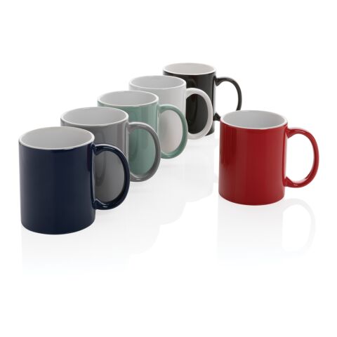 Basic Keramiktasse grau | ohne Werbeanbringung | Nicht verfügbar | Nicht verfügbar