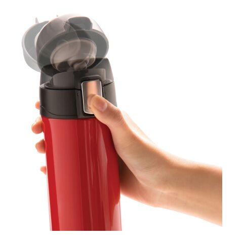 Easy-Lock Vakuum-Becher aus RCS recyceltem Stainless-Steel rot | ohne Werbeanbringung | Nicht verfügbar | Nicht verfügbar