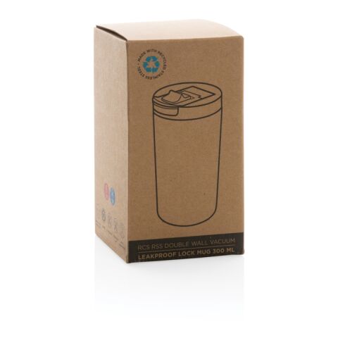 Doppelwandiger Vakuum-Becher aus RCS recyceltem Stainless-Steel schwarz | ohne Werbeanbringung | Nicht verfügbar | Nicht verfügbar