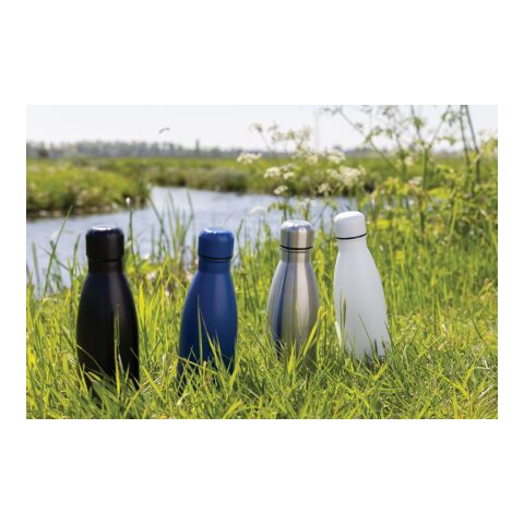 Eureka Wasserflasche aus RCS-recyceltem Stainless-Steel blau | ohne Werbeanbringung | Nicht verfügbar | Nicht verfügbar