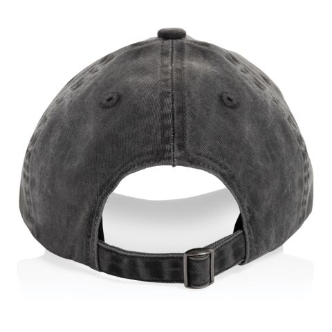 BEAU AWARE™ Washed 6-Panel Kappe aus 270gr/m² Baumwolltwill schwarz | ohne Werbeanbringung | Nicht verfügbar | Nicht verfügbar | Nicht verfügbar