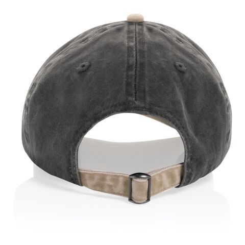 BEAU AWARE™ Two-Tone 6-Panel-Cap aus washed Cotton-Twill schwarz | ohne Werbeanbringung | Nicht verfügbar | Nicht verfügbar | Nicht verfügbar