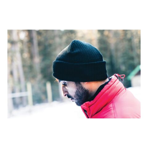 Pryor AWARE™ Polylana® Beanie mit Bündchen schwarz | ohne Werbeanbringung | Nicht verfügbar | Nicht verfügbar | Nicht verfügbar