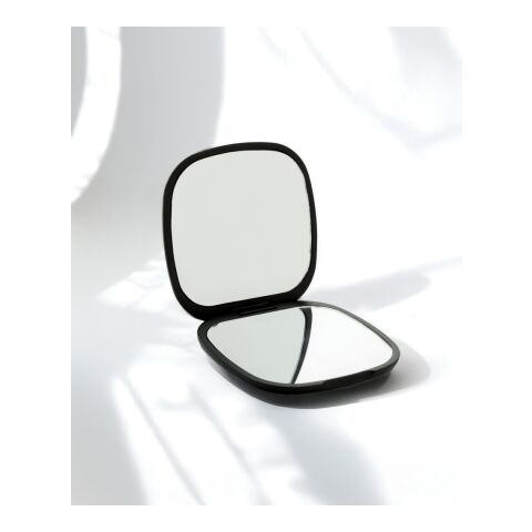 Reflecta Make-Up Spiegel aus RCS rec. ABS schwarz | ohne Werbeanbringung | Nicht verfügbar | Nicht verfügbar