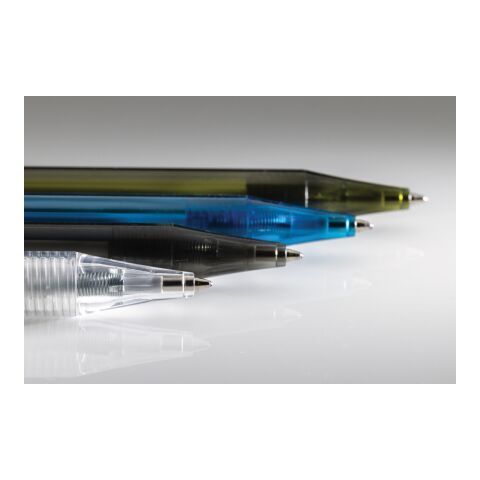 GRS rPET X8 transparenter Stift blau | ohne Werbeanbringung | Nicht verfügbar | Nicht verfügbar