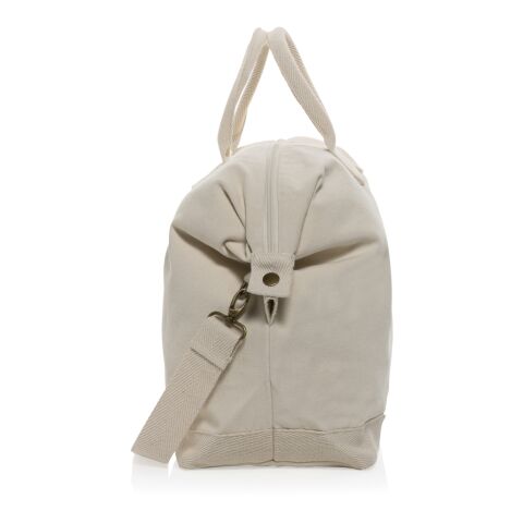 Kezar AWARE™ 500g/m² Wochenendtasche aus recyceltem Canvas weiß | ohne Werbeanbringung | Nicht verfügbar | Nicht verfügbar | Nicht verfügbar