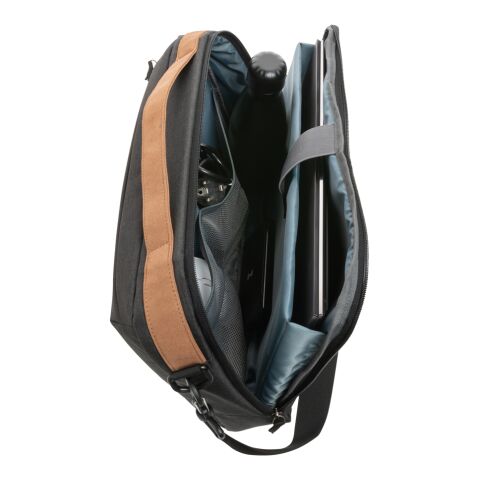 Impact AWARE™ 300D Two-Tone Deluxe 15.6&quot; Laptop-Tasche schwarz | ohne Werbeanbringung | Nicht verfügbar | Nicht verfügbar