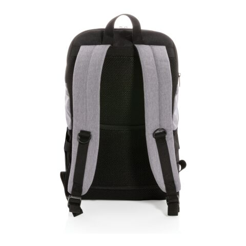 Moderner 15.6&quot; USB &amp; RFID Laptop-Rucksack PVC-frei schwarz | ohne Werbeanbringung | Nicht verfügbar | Nicht verfügbar | Nicht verfügbar
