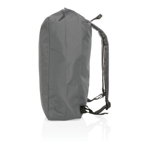 Impact AWARE™ RPET Basic Rolltop-Rucksack grau | ohne Werbeanbringung | Nicht verfügbar | Nicht verfügbar | Nicht verfügbar