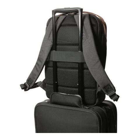 Impact AWARE™ 300D Two-Tone Deluxe 15.6" Laptop-Rucksack schwarz | ohne Werbeanbringung | Nicht verfügbar | Nicht verfügbar